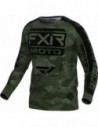 Jersey FXR Clutch MX - Camuflaje/Negro