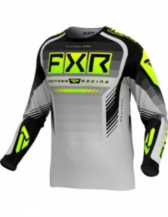 Jersey FXR Clutch Pro MX - Gris/Fluor