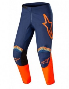 Pantalón Alpinestars Fluid Speed - Azul/Naranja